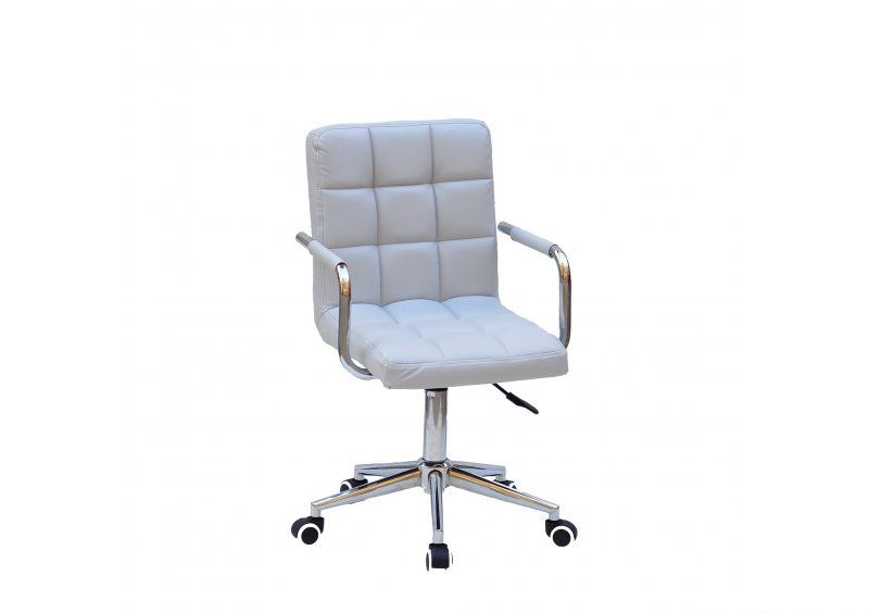 Кресло Augusto-ARM Modern Office экокожа серый 1008