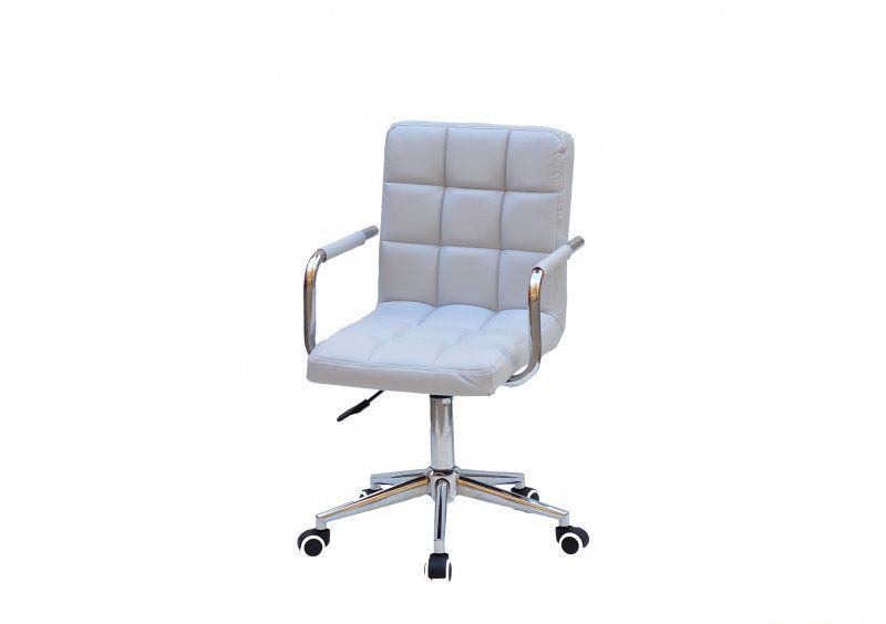 Кресло Augusto-ARM Modern Office экокожа серый 1008