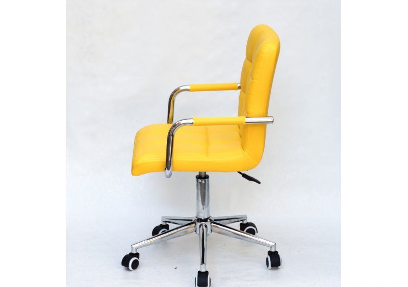 Кресло Augusto-ARM Modern Office экокожа Желтый 1006