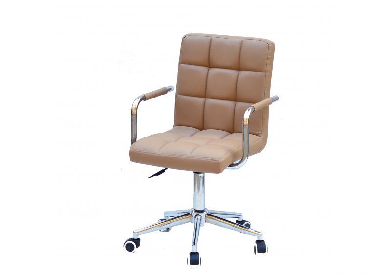 Кресло Augusto-ARM Modern Office экокожа бежевый 1009