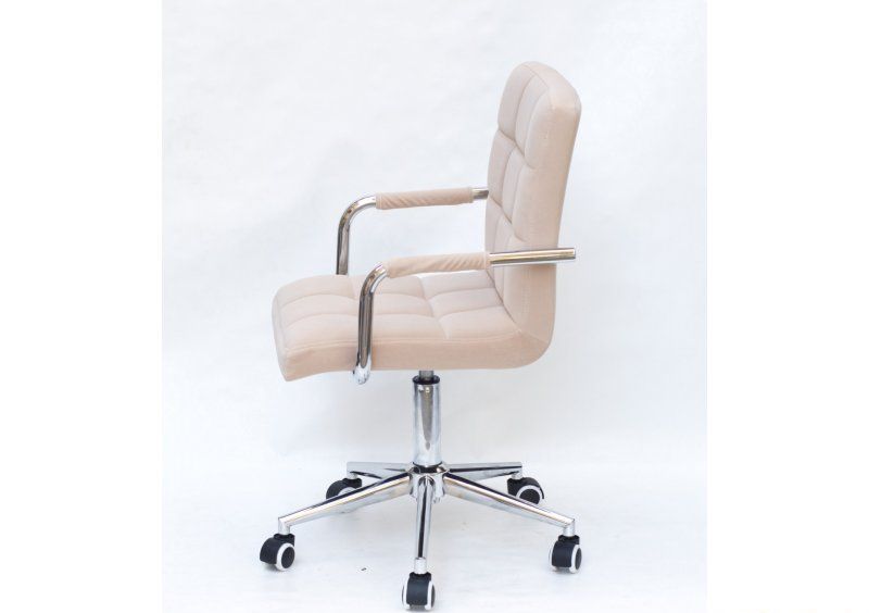 Кресло Augusto-ARM Modern Office Бархат Бежевый В-1005