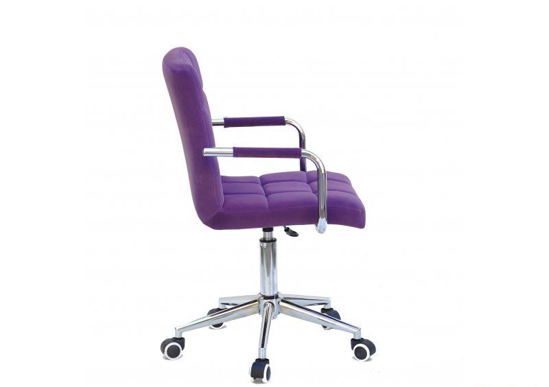 Кресло Augusto-ARM Modern Office Бархат пурпур B-1013