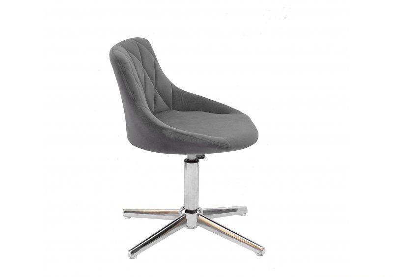 Стул Foro Modern Base Бархат серый B-1004