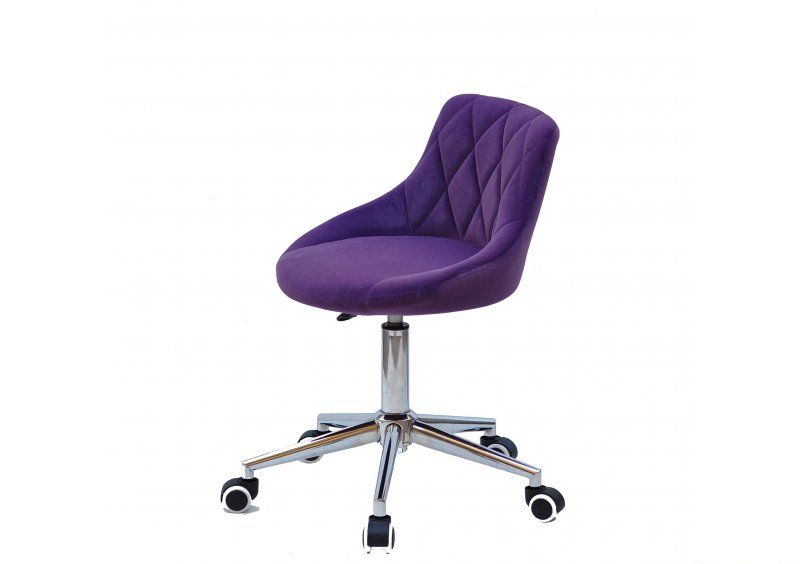 Стул Foro Modern Office Бархат пурпур B-1013