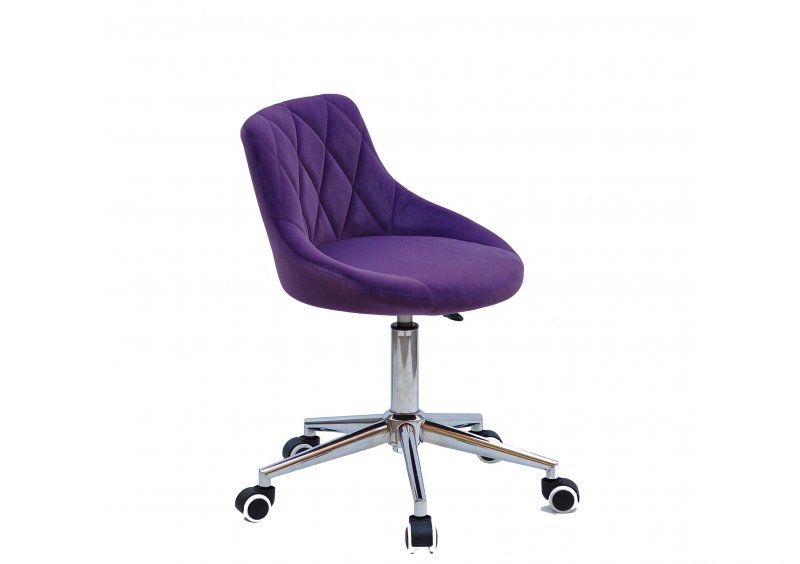 Стул Foro Modern Office Бархат пурпур B-1013