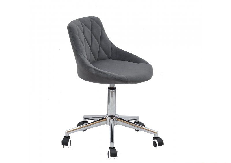 Стул Foro Modern Office Бархат серый B-1004