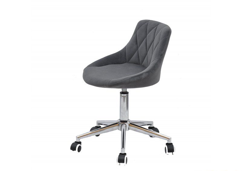 Стул Foro Modern Office Бархат серый B-1004
