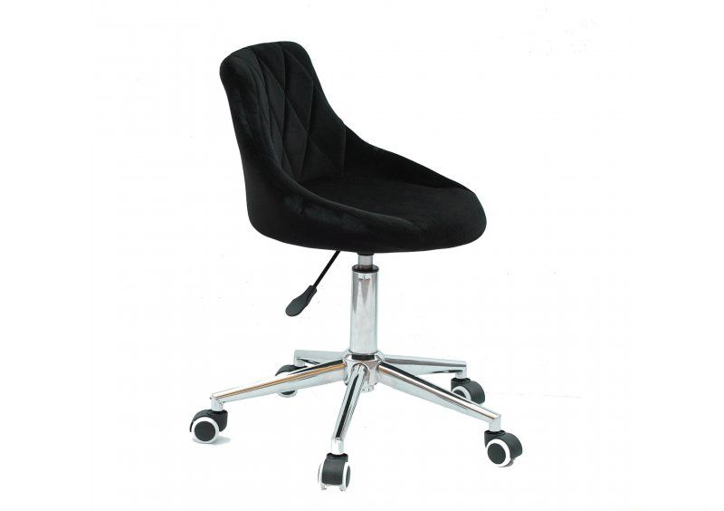 Стул Foro Modern Office Бархат черный B-1011