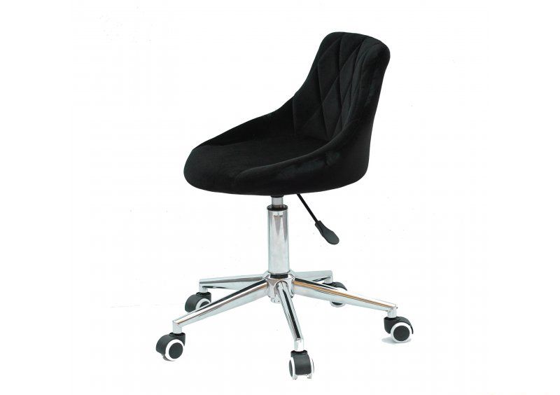 Стул Foro Modern Office Бархат черный B-1011