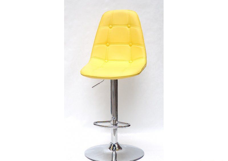 Стул Alex барный CH - Base экокожа Желтый 12