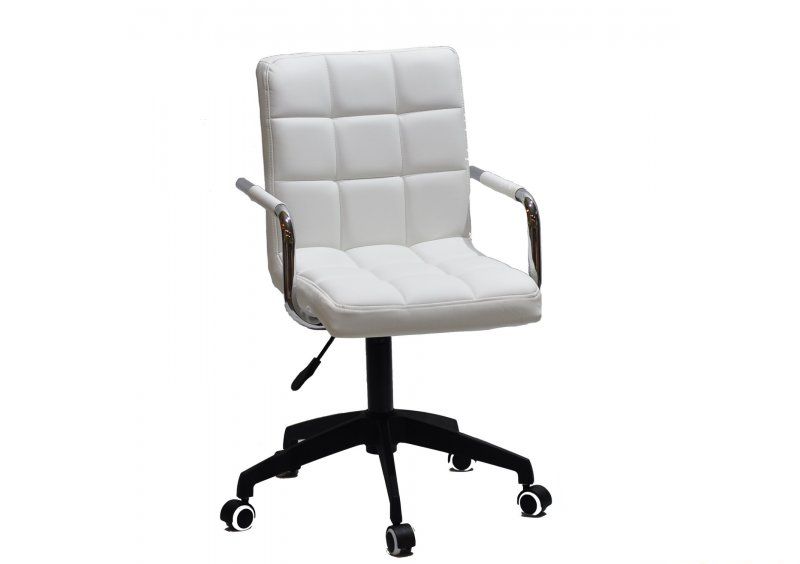 Кресло AUGUSTO-ARM BK-Modern Office экокожа белый 