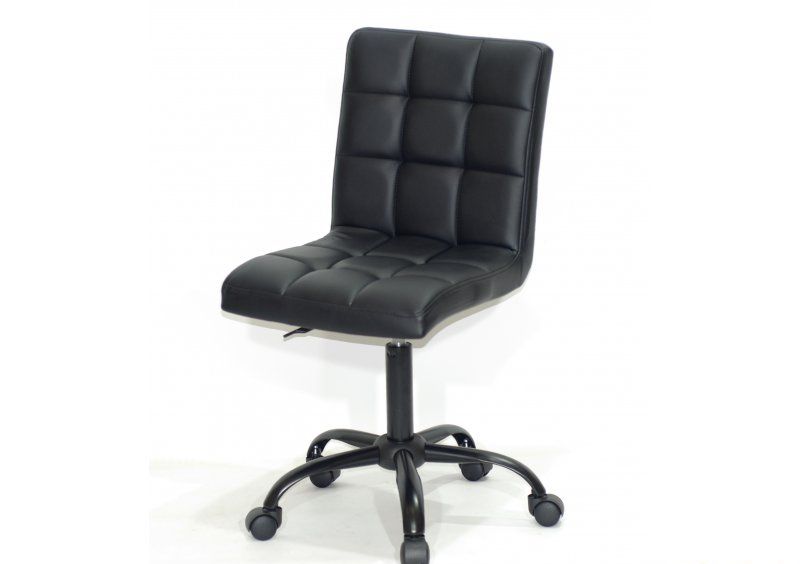Стул Augusto BK - Office экокожа черный