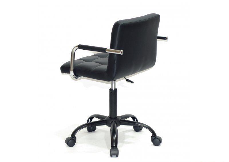 Стул Arno - Arm BK - Office экокожа черный