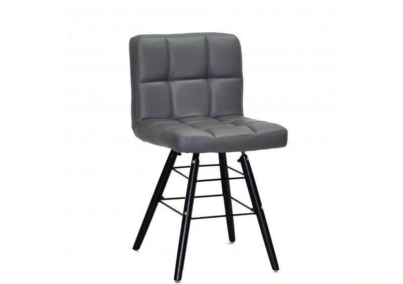 Стул FLEX Q-BK ЭК серый 1001 Стул FLEX Q-BK ЭК серый 1001