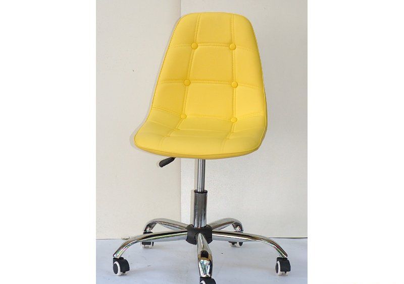 Стул Alex Office экокожа желтый 12