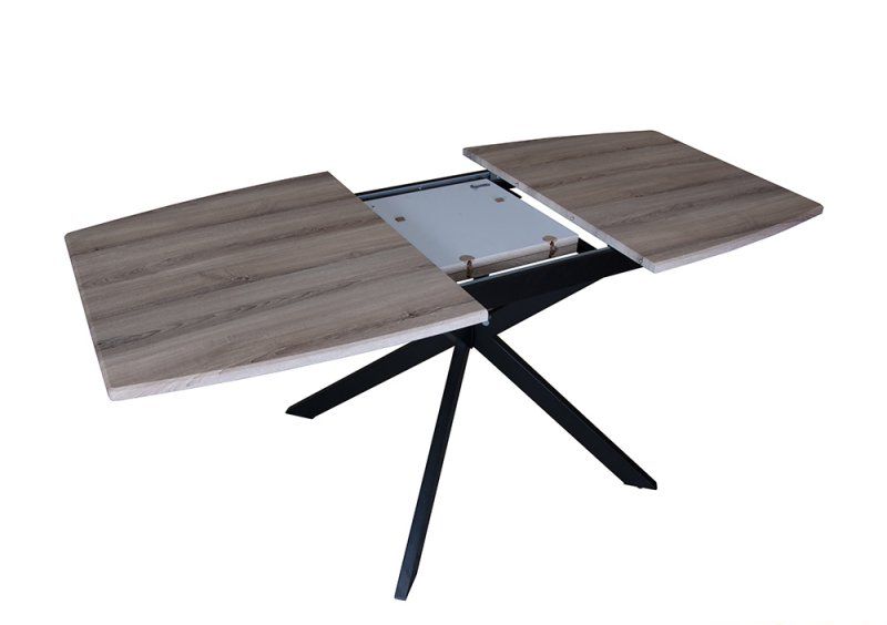 Стол Solere black/beige
