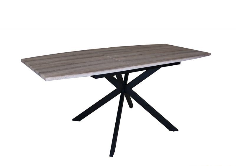 Стол Solere black/beige