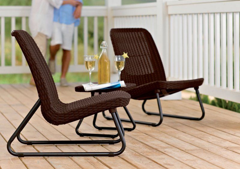 Комплект мебели Rio patio set коричневый