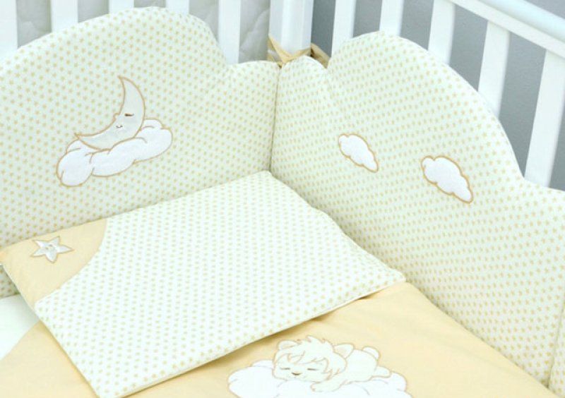 Защита (бампер)  Veres Sleepyhead  beige 4 единицы