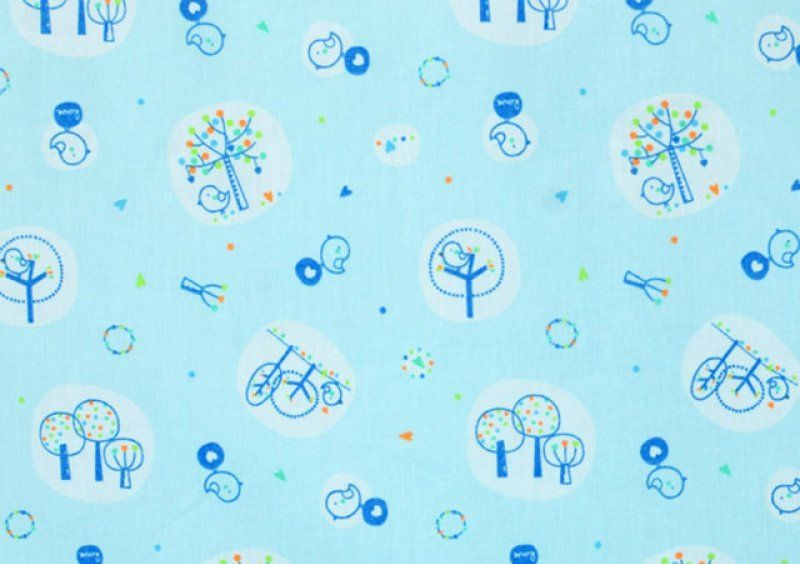 Постельный комплект Veres Forest blue 6 единиц