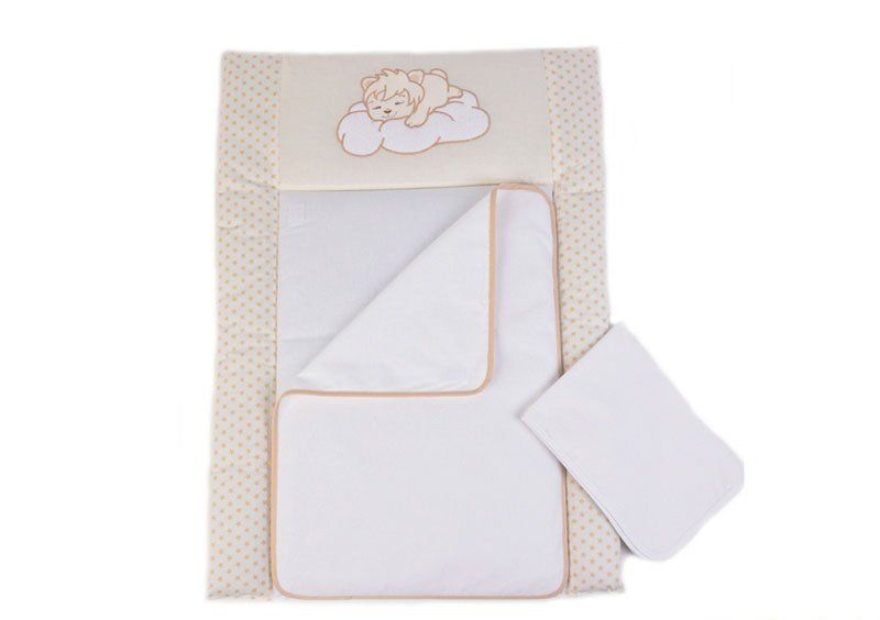 Пеленальный матрас Veres Sleepyhead beige 50х70