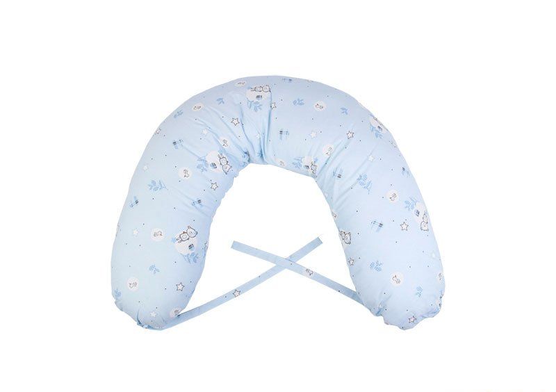 Подушка для кормления Veres Soft blue 70х165
