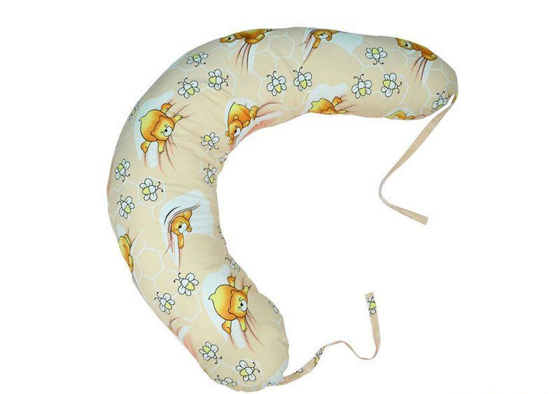 Подушка для кормления Veres Soft beig 70х165