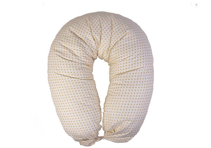 Подушка для кормления Veres Soft white-grey 70х165