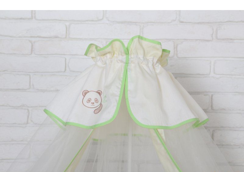 Детский постельный комплект Veres Cute Panda 7 единиц