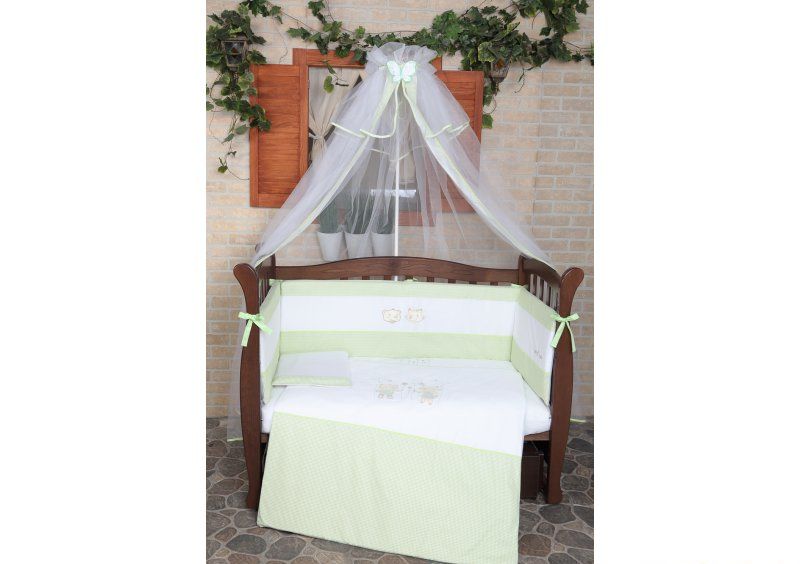 Постельное белье для новорожденного Veres Fairy Tale green 7 единиц