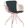 Кресло Ibis rose gold, emerald 