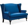 Диван Benjamin 2 Velvet 143х103 Синий 