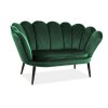 Диван Magnolia II Velvet 152х87 Зеленый 