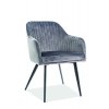 Стул Elina Velvet B1 Серый 