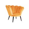 Кресло MAGNOLIA Velvet Bluvel 68 Кари/Венге 