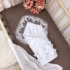 Конверт Elegance резинка с бантом белый 