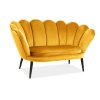 Диван Magnolia II Velvet 152х87 Горчичный 