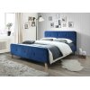 Кровать Malmo Velvet 160x200 Синий 