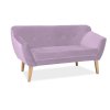 Диван BERGEN 2 Velvet Bluvel 91 Розовый 