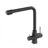 Смеситель Granado BADALONA black shine 