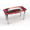 Стол обеденный Бочка с полкой Fiori rossi 120х75  + 975.00грн. 