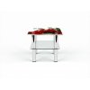 Квадратный журнальный стол с полкой Red Roses 50х50  + 404.00грн. 