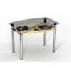 Стол обеденный двухполочный Камелия 110х65 см  + 326.00грн. 