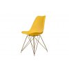 Стул Milan Chrom ML желтый 147 