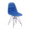 Стул Alex BK - ML Бархат Синий В-1  + 89.00грн. 