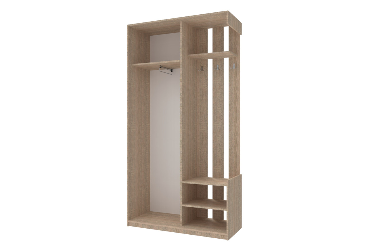 Передпокій Doros City One Door Дуб Cонома 1 Дзеркало 110х45х210 (44900083) Передпокій Doros City One Door Дуб Cонома 1 Дзеркало 110х45х210 (44900083)