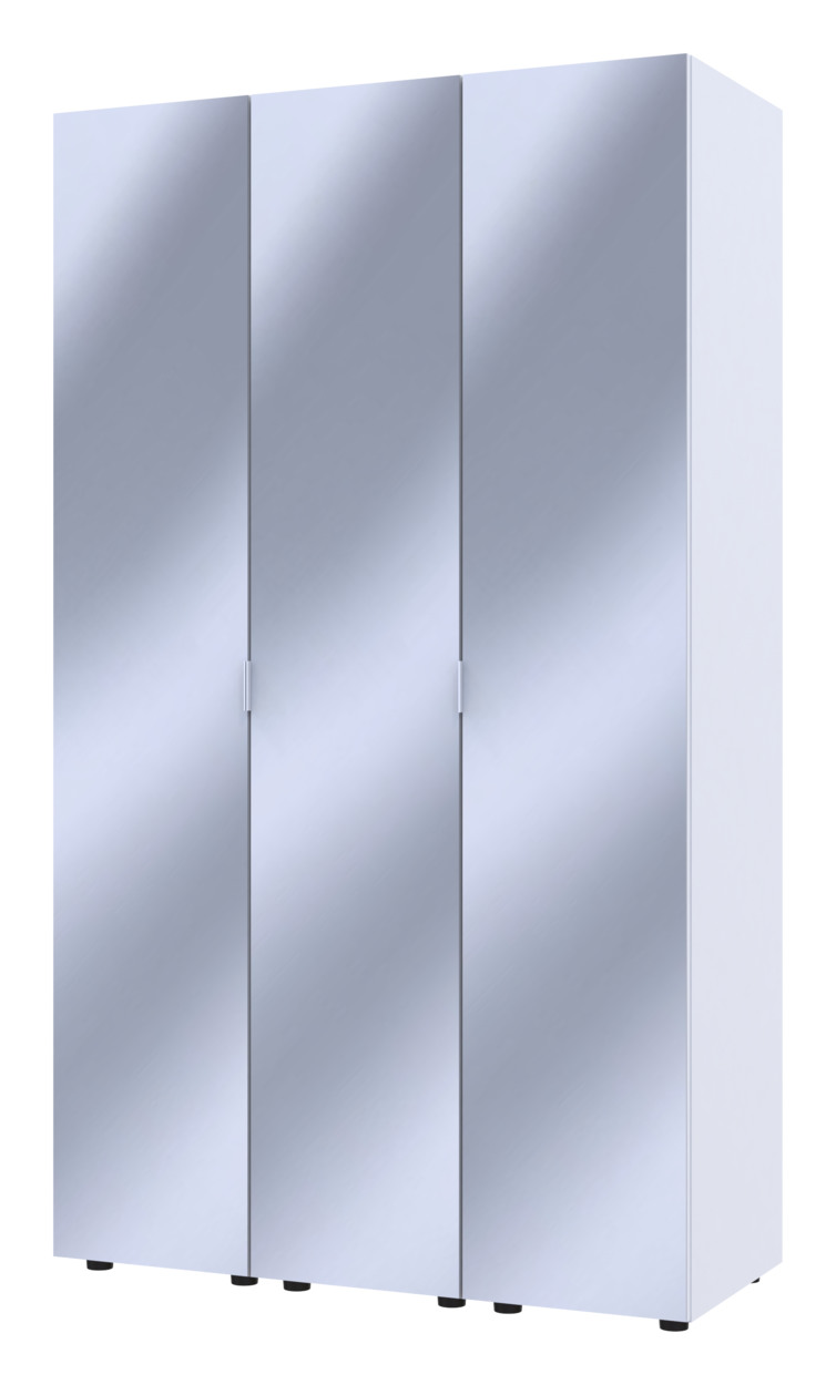 Комплект Doros Гелар Белый 3 Зеркала 117х49.5х203.4 (42002166)