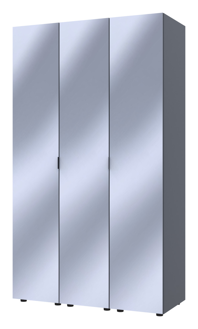 Комплект Doros Гелар Графит 3 Зеркала 117х49.5х203.4 (42002167)