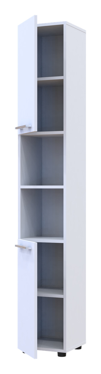 Шкаф пенал Doros Мира Белый ДСП 183.5х30х30 (41510126) Шкаф пенал Doros Мира Белый ДСП 183.5х30х30 (41510126)