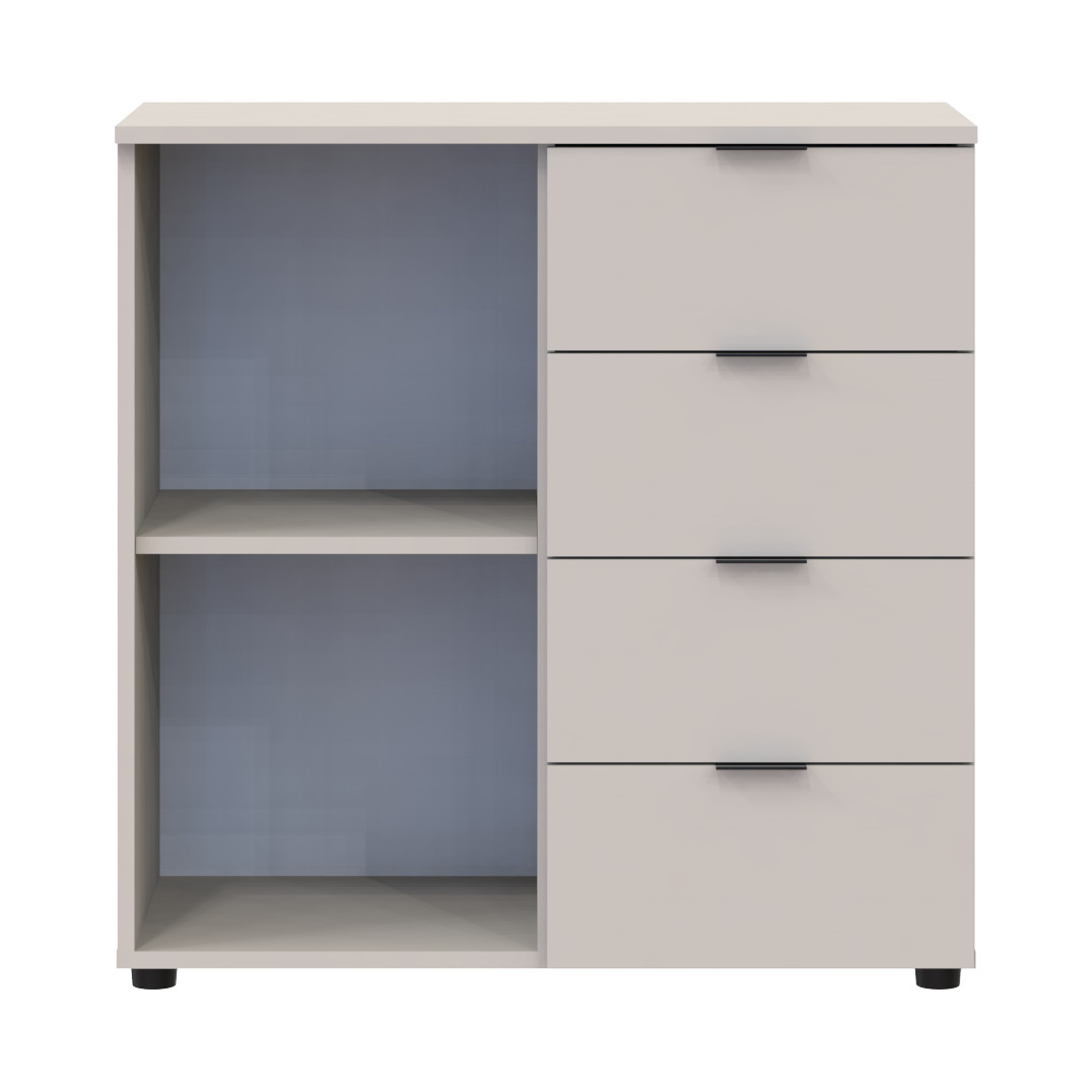 Комод Doros Рон 1 1 фасад 4 шухляды Кашемир 80х38х81 (41516043)